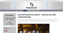 Desktop Screenshot of copyshop-leipzig.de